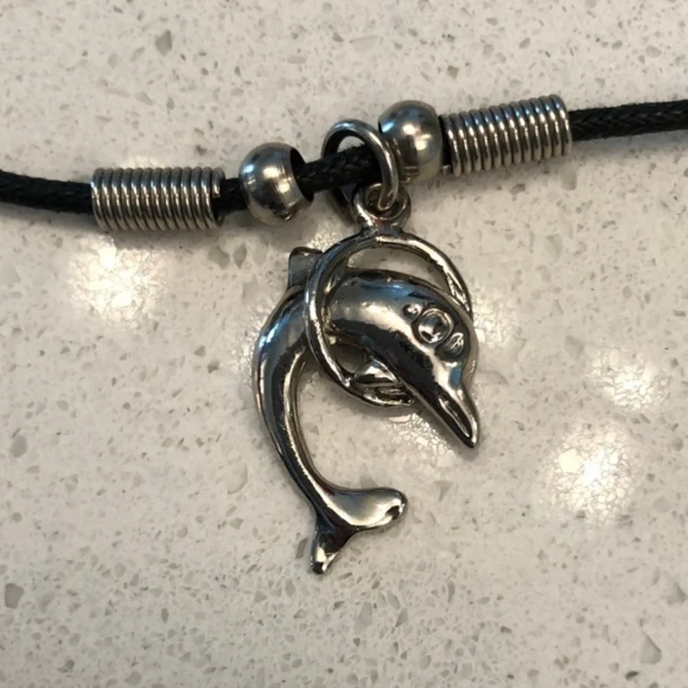 Silver Dolphin Necklace